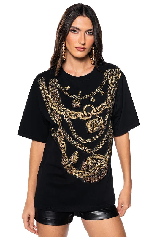 GOLD LINKS SHORT SLEEVE T-SHIRT