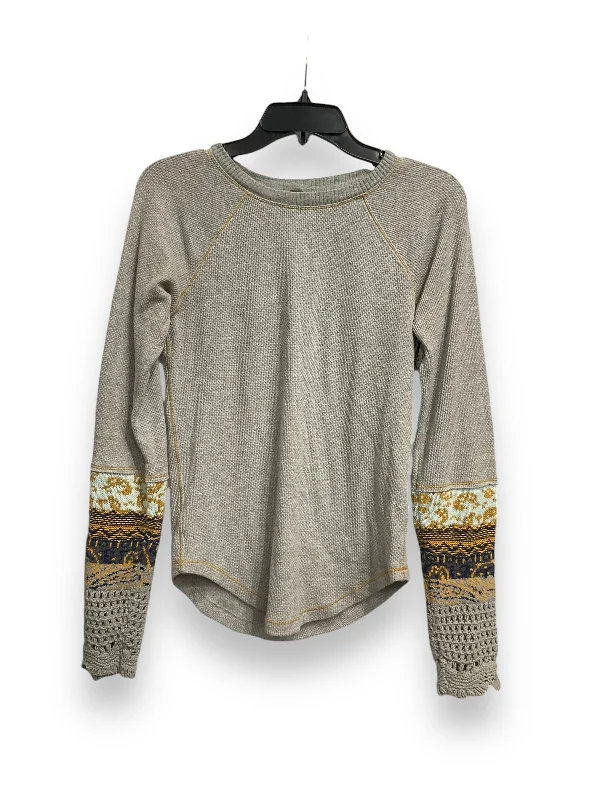 Top Long Sleeve Basic By Free People In Multi-colored, Size: M