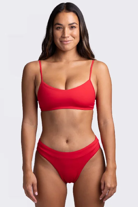 Alanna Bikini Bottom - Cherry