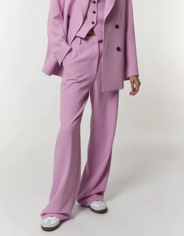 Lucy Trouser In Lilac