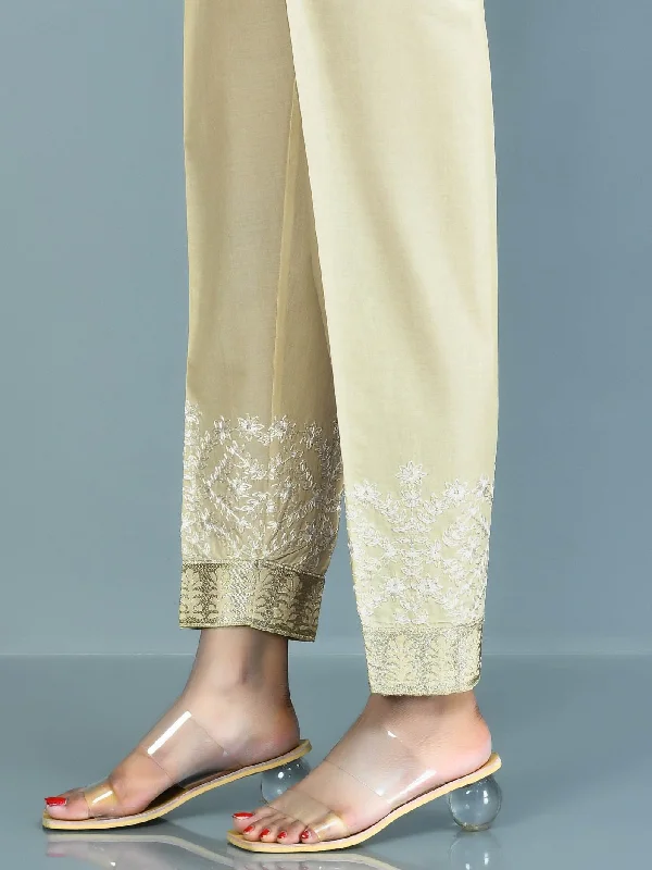 Embroidered Cambric Trousers