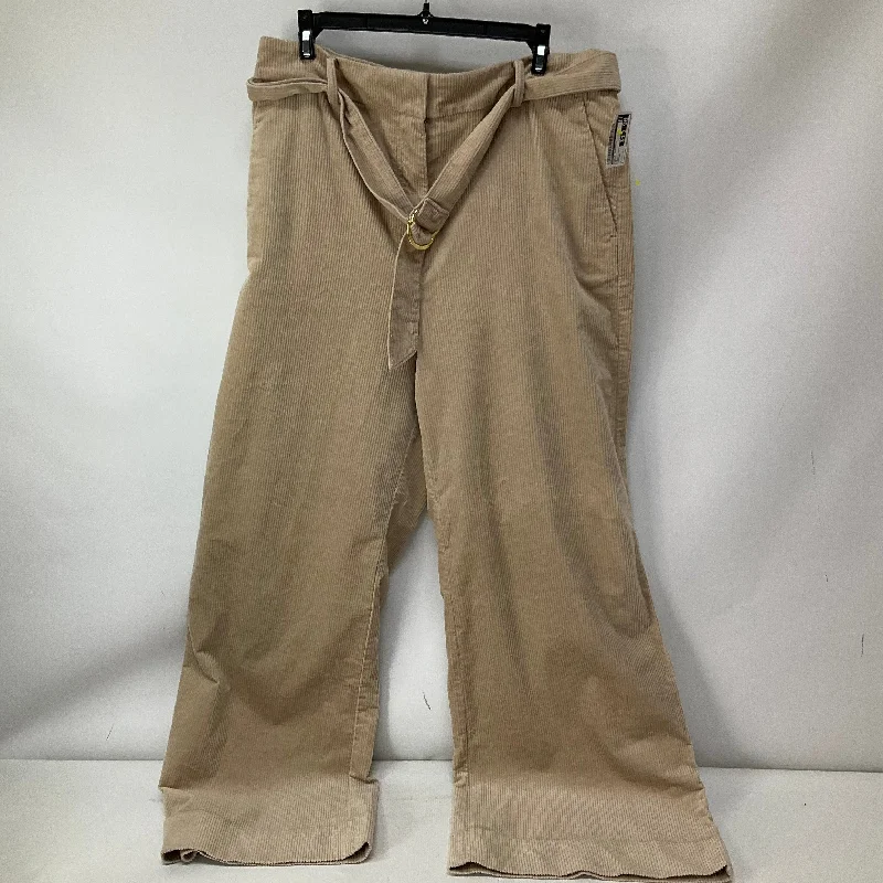 Pants Corduroy By Loft In Beige, Size: 12