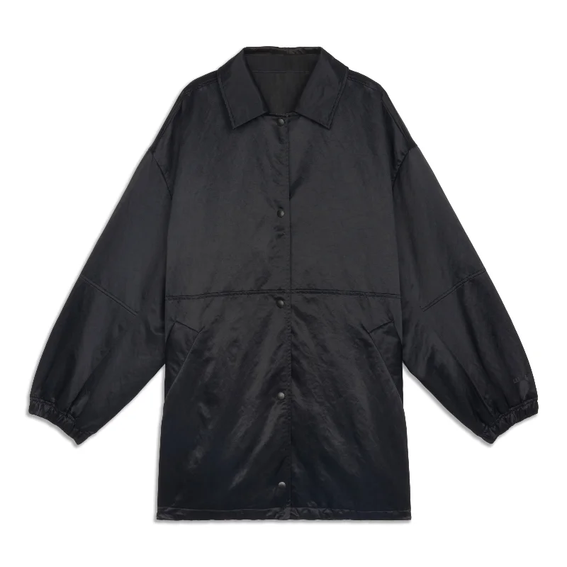 Lightweight Oversized Coaches Jacket - Resale