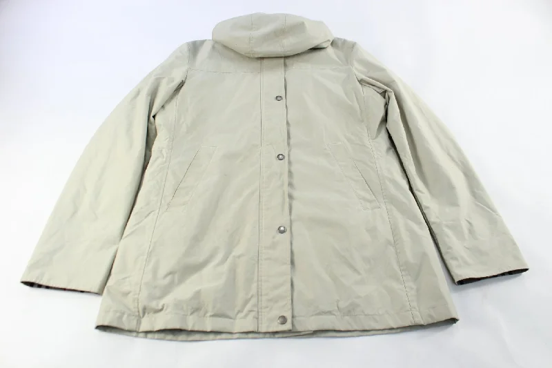 Women's Burberry Beige Zip Up Jacket