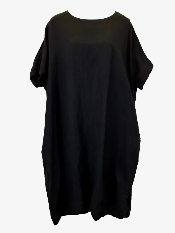 Alpha60 Oversized Round Neck Midi Dress Size XS