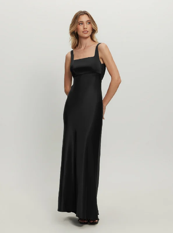 Marciano Black Estella Maxi Dress