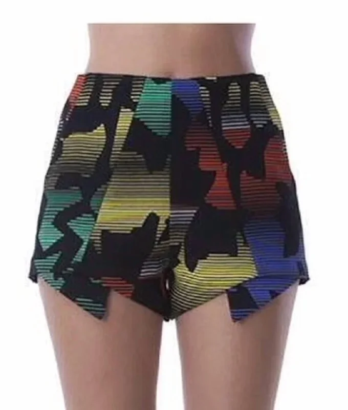 Women's Multi Shorts In Black