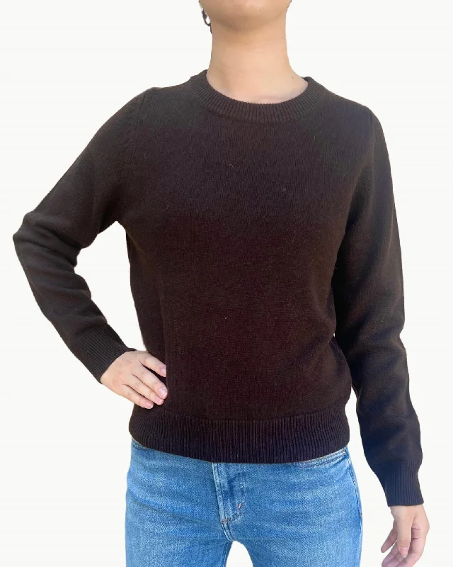 Women's Cashmere Nora Sweater In Espresso